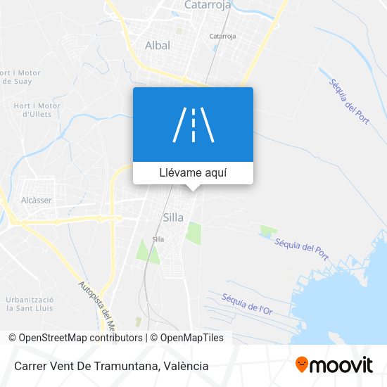 Mapa Carrer Vent De Tramuntana