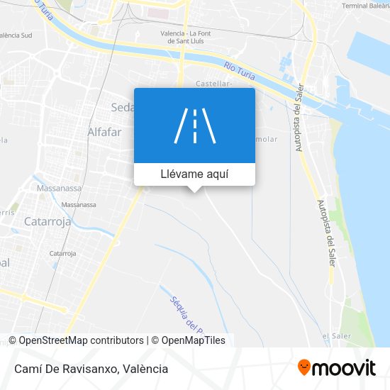 Mapa Camí De Ravisanxo