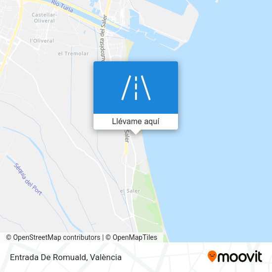 Mapa Entrada De Romuald