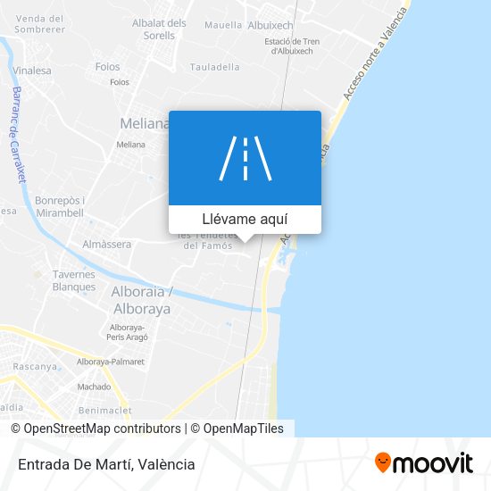 Mapa Entrada De Martí