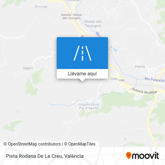 Mapa Pista Rodana De La Creu