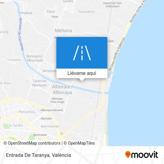 Mapa Entrada De Taranya