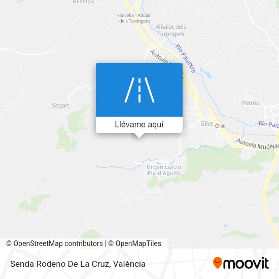 Mapa Senda Rodeno De La Cruz