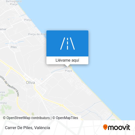 Mapa Carrer De Piles
