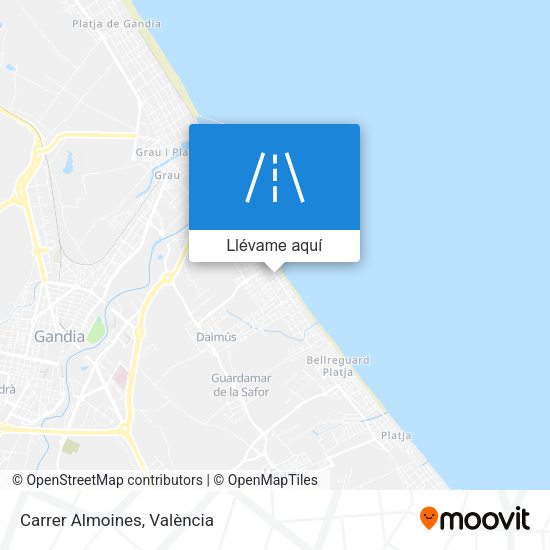 Mapa Carrer Almoines