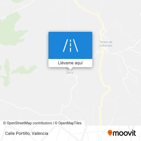 Mapa Calle Portillo