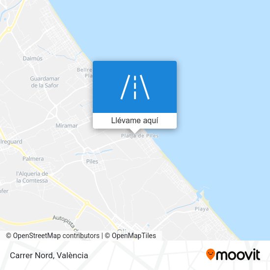 Mapa Carrer Nord