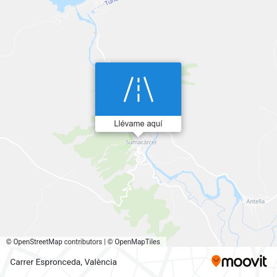 Mapa Carrer Espronceda