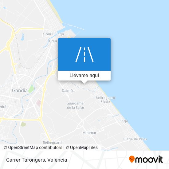Mapa Carrer Tarongers