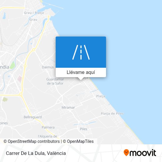 Mapa Carrer De La Dula