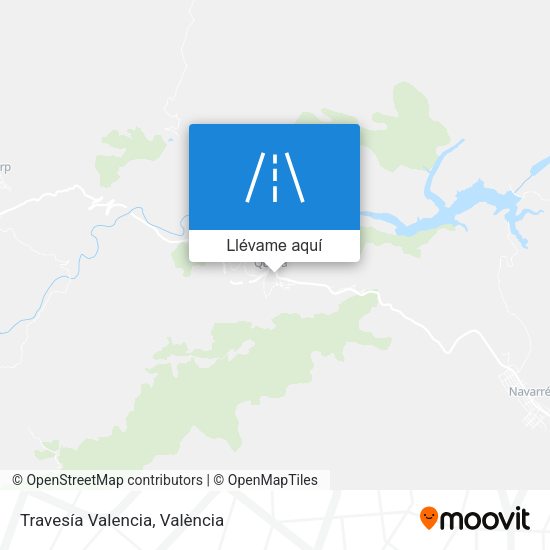 Mapa Travesía Valencia