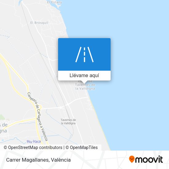 Mapa Carrer Magallanes
