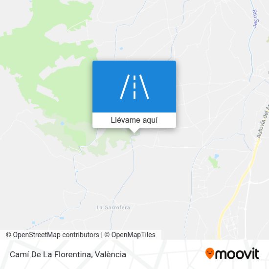 Mapa Camí De La Florentina