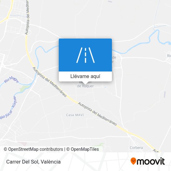 Mapa Carrer Del Sol