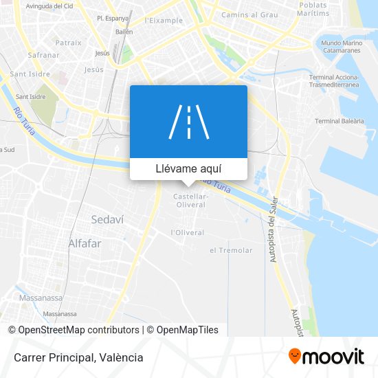 Mapa Carrer Principal