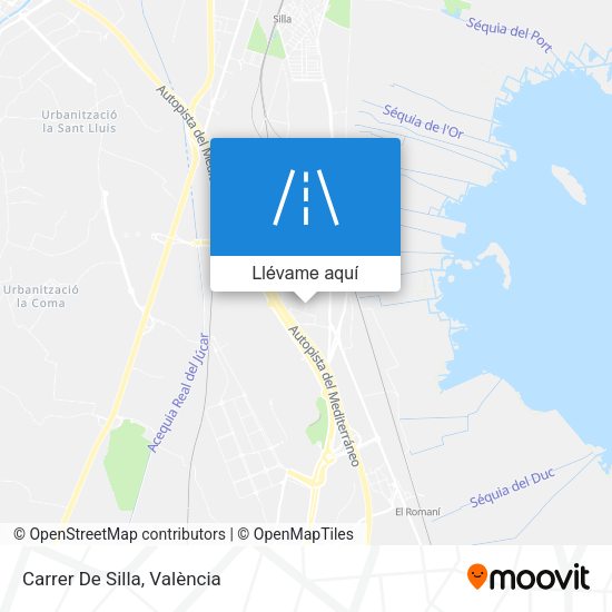 Mapa Carrer De Silla