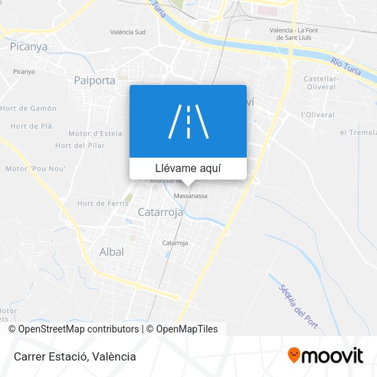 Mapa Carrer Estació