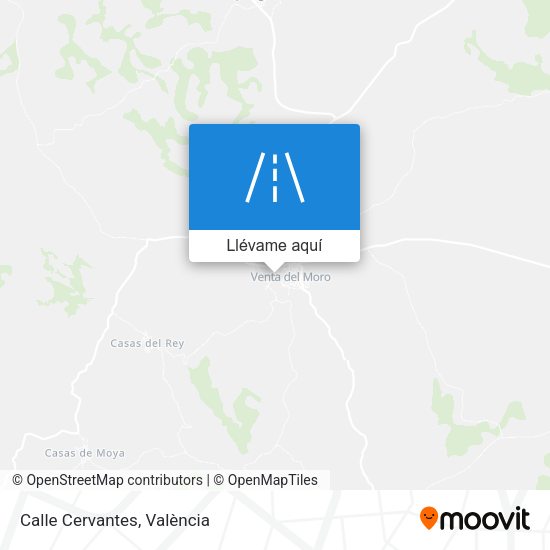 Mapa Calle Cervantes