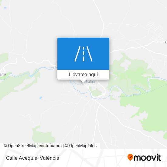 Mapa Calle Acequia