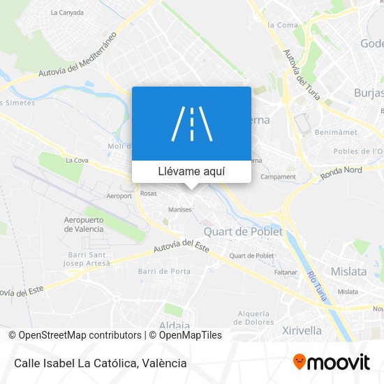 Mapa Calle Isabel La Católica