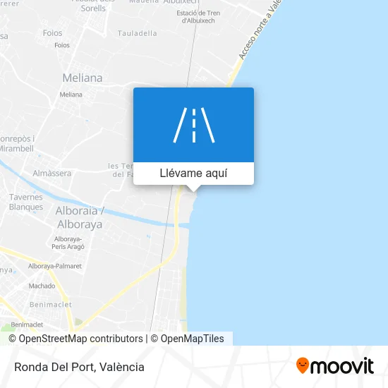 Mapa Ronda Del Port