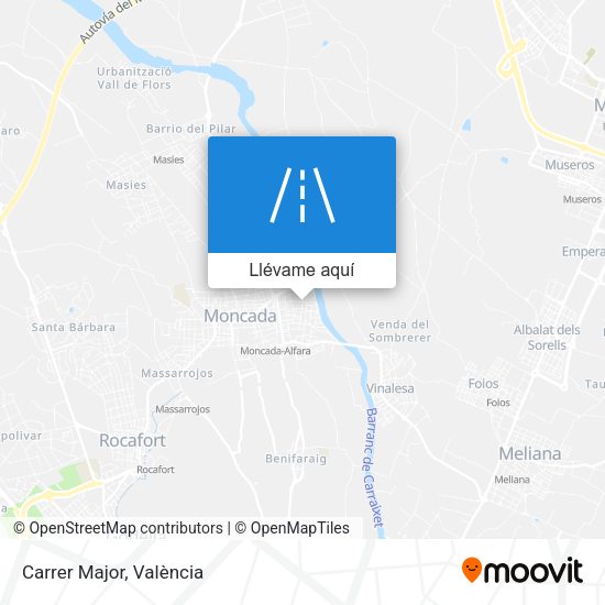 Mapa Carrer Major