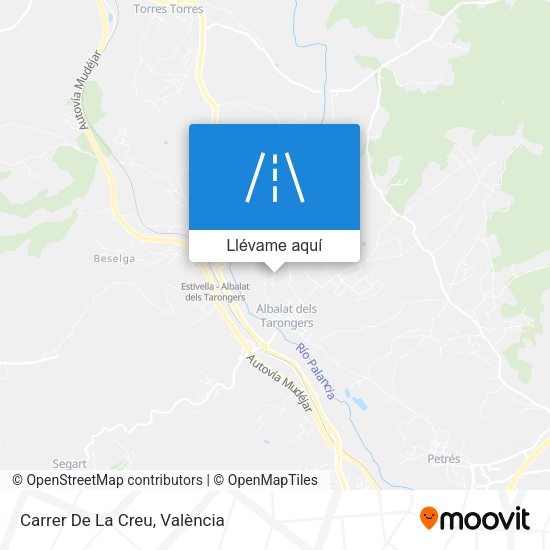 Mapa Carrer De La Creu