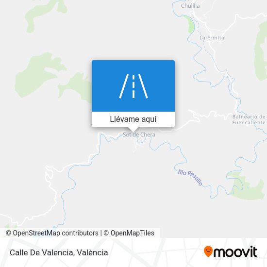 Mapa Calle De Valencia