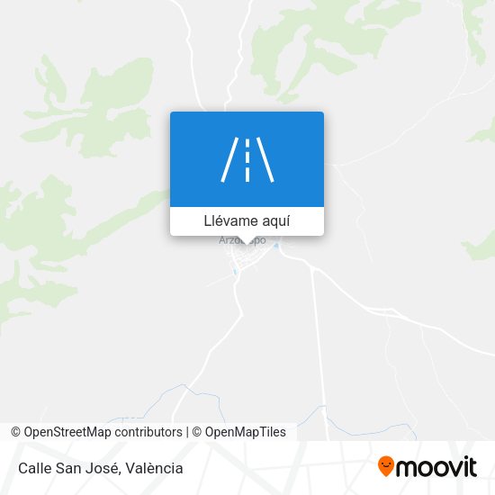 Mapa Calle San José