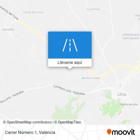 Mapa Carrer Número 1