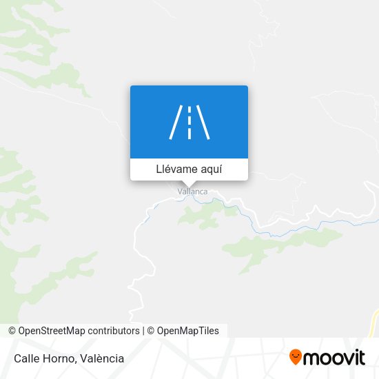 Mapa Calle Horno
