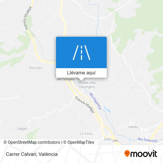 Mapa Carrer Calvari