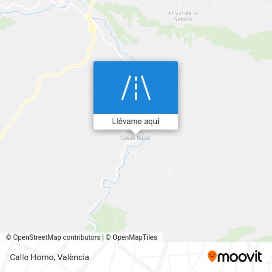 Mapa Calle Horno