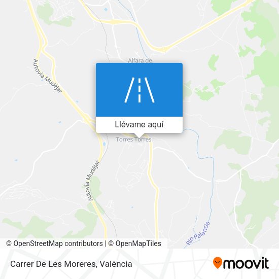 Mapa Carrer De Les Moreres