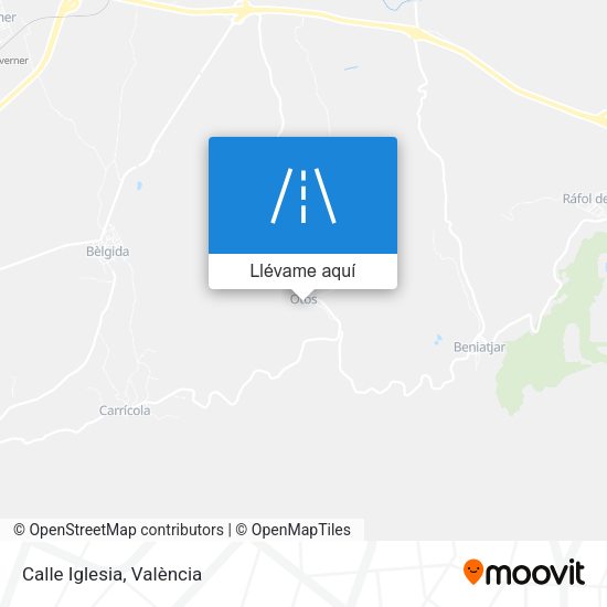 Mapa Calle Iglesia