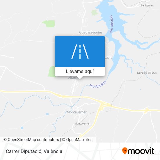 Mapa Carrer Diputació