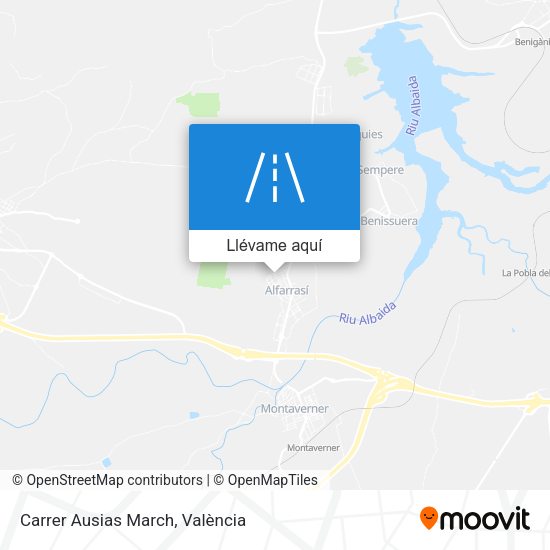 Mapa Carrer Ausias March