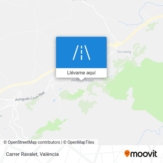 Mapa Carrer Ravalet