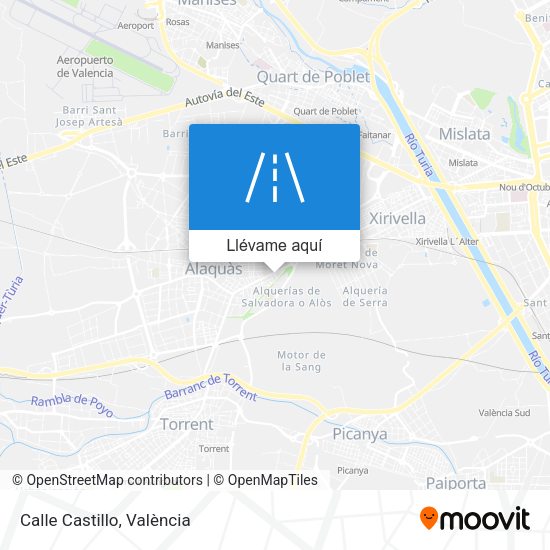 Mapa Calle Castillo