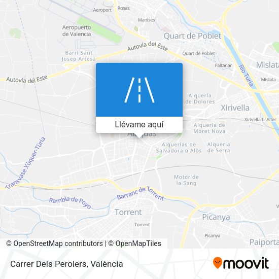 Mapa Carrer Dels Perolers