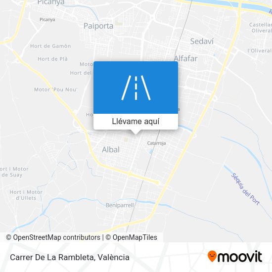 Mapa Carrer De La Rambleta