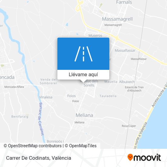 Mapa Carrer De Codinats