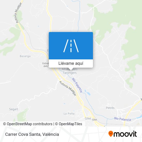 Mapa Carrer Cova Santa