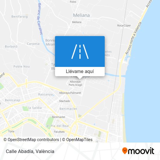 Mapa Calle Abadía
