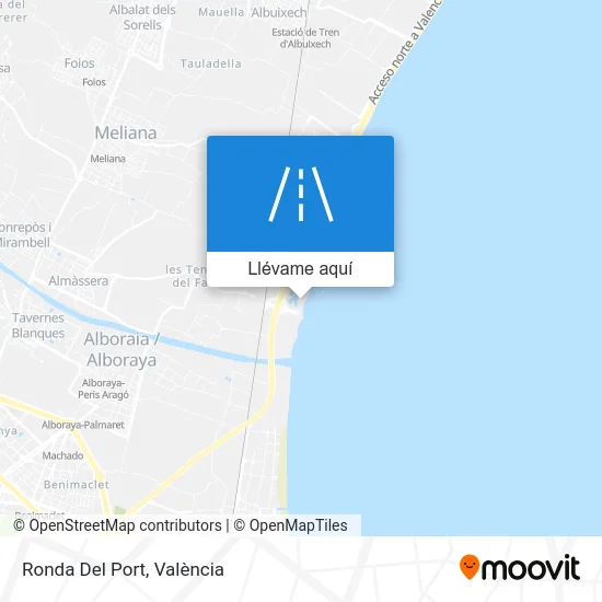 Mapa Ronda Del Port