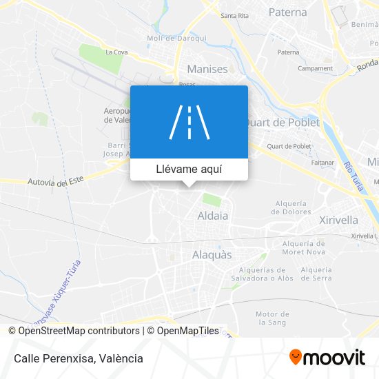 Mapa Calle Perenxisa