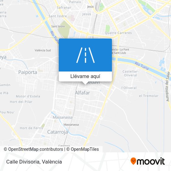 Mapa Calle Divisoria