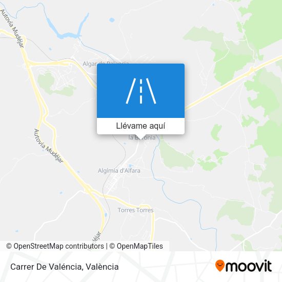 Mapa Carrer De Valéncia