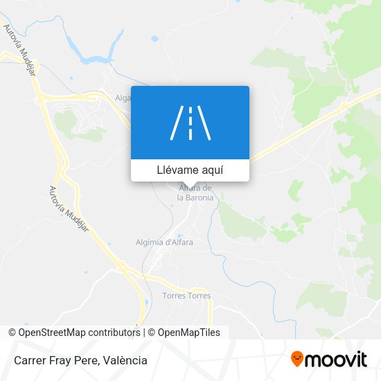 Mapa Carrer Fray Pere