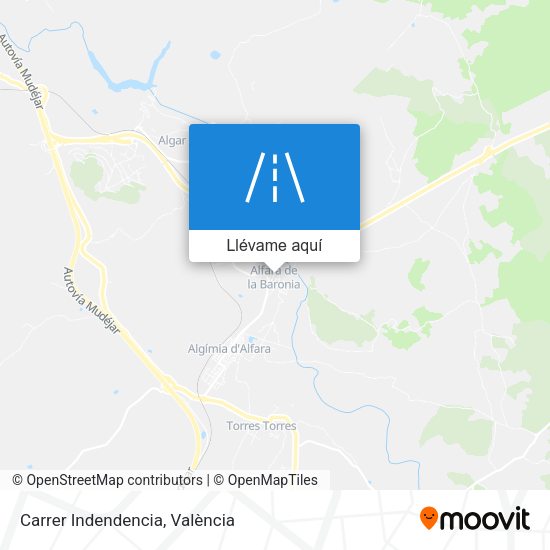 Mapa Carrer Indendencia